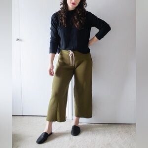 Mate the label wide leg thermal pants